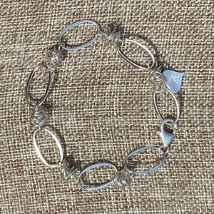The Nest Bracelet with Sterling Links ~ Available with Sterling Silver or 14k Gold Filled Nests