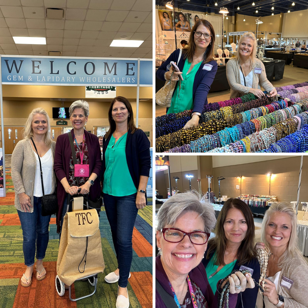 Weekend Adventures in Gemstone Shopping with Justine and Anita!