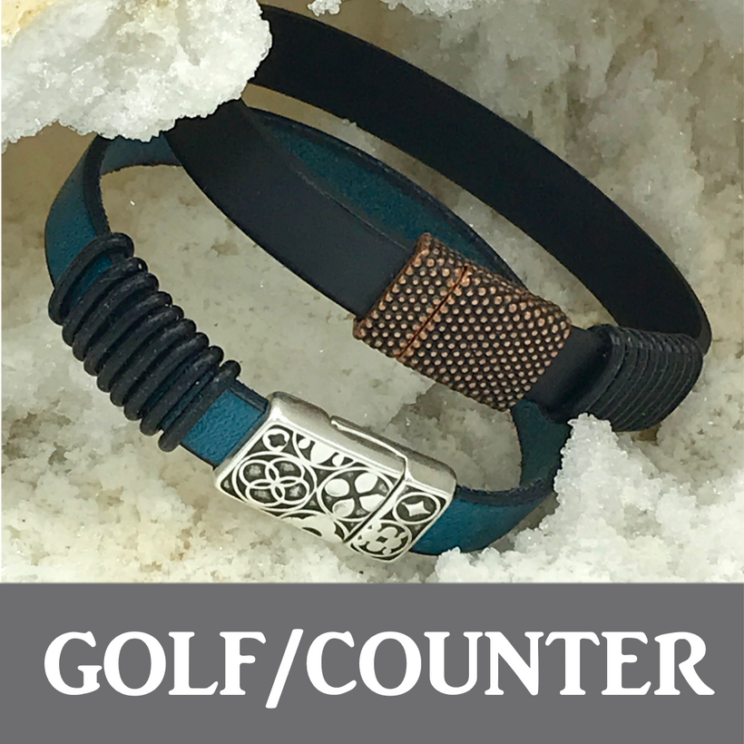 Chelsea Charles Golf Goddess Silver Golf Ball Bead Stroke Counter Bracelet   PGA TOUR Superstore