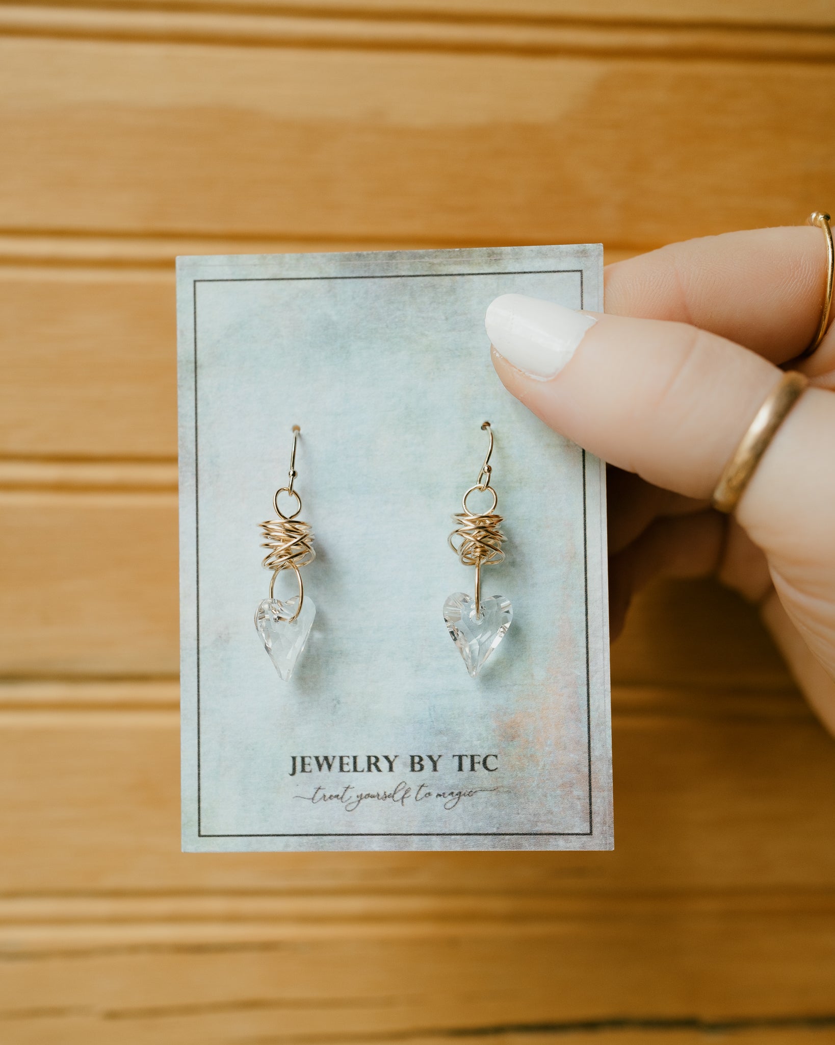 Wild Heart Earrings ( Available in Sterling Silver & 14K Gold Filled )