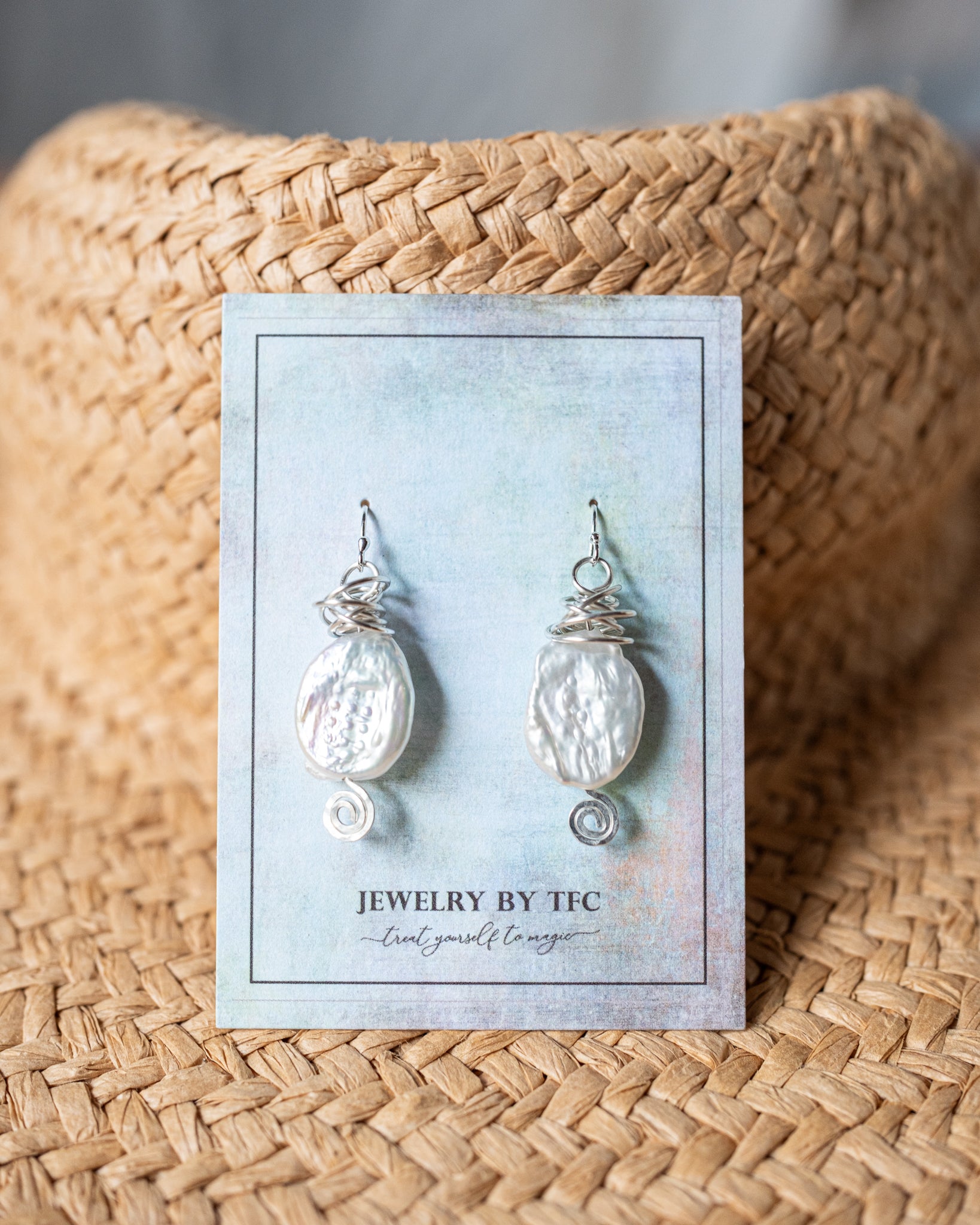 Pearl Earrings ( Available in Sterling Silver & 14K Gold Filled )