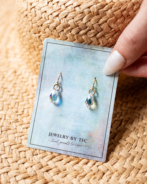 Bekah Earrings ~ Choices of 3 Gorgeous Colors ( Available in Sterling Silver & 14K Gold Filled )