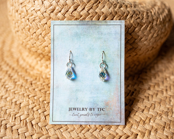 Bekah Earrings ~ Choices of 3 Gorgeous Colors ( Available in Sterling Silver & 14K Gold Filled )