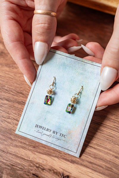 Emerald Elegance Minis ( Available in Sterling Silver & 14K Gold Filled )