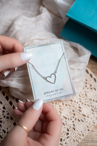 My Heart Necklace ( Available in Sterling Silver )