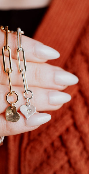 TFC Paperclip Necklace ( Available in Sterling Silver & 14K Gold Filled )