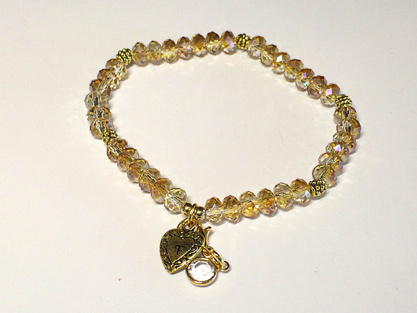 Birthstone Bracelets (Gold)