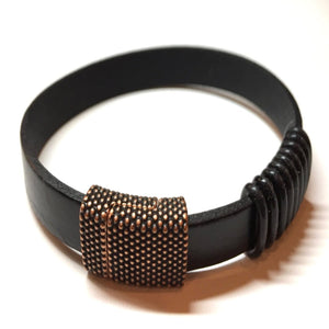 Counter Brocelets (Available in 3 different leather colors and 3 different clasps)