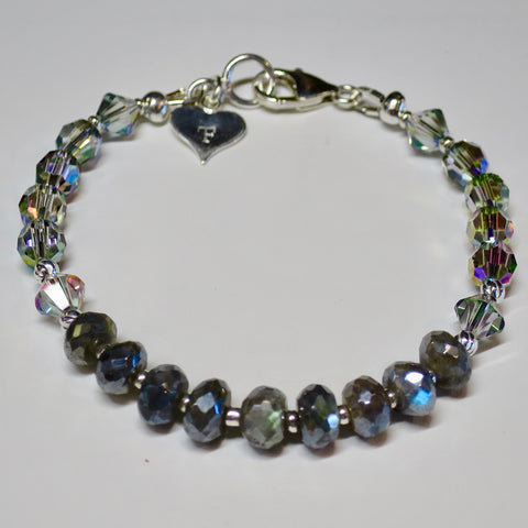 Labradorite Wired Bracelet