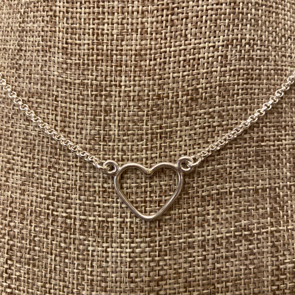 My Heart Necklace ( Available in Sterling Silver )